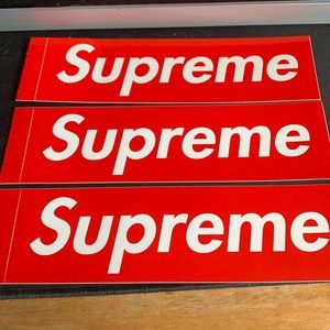 Supreme sticker 3 pack
